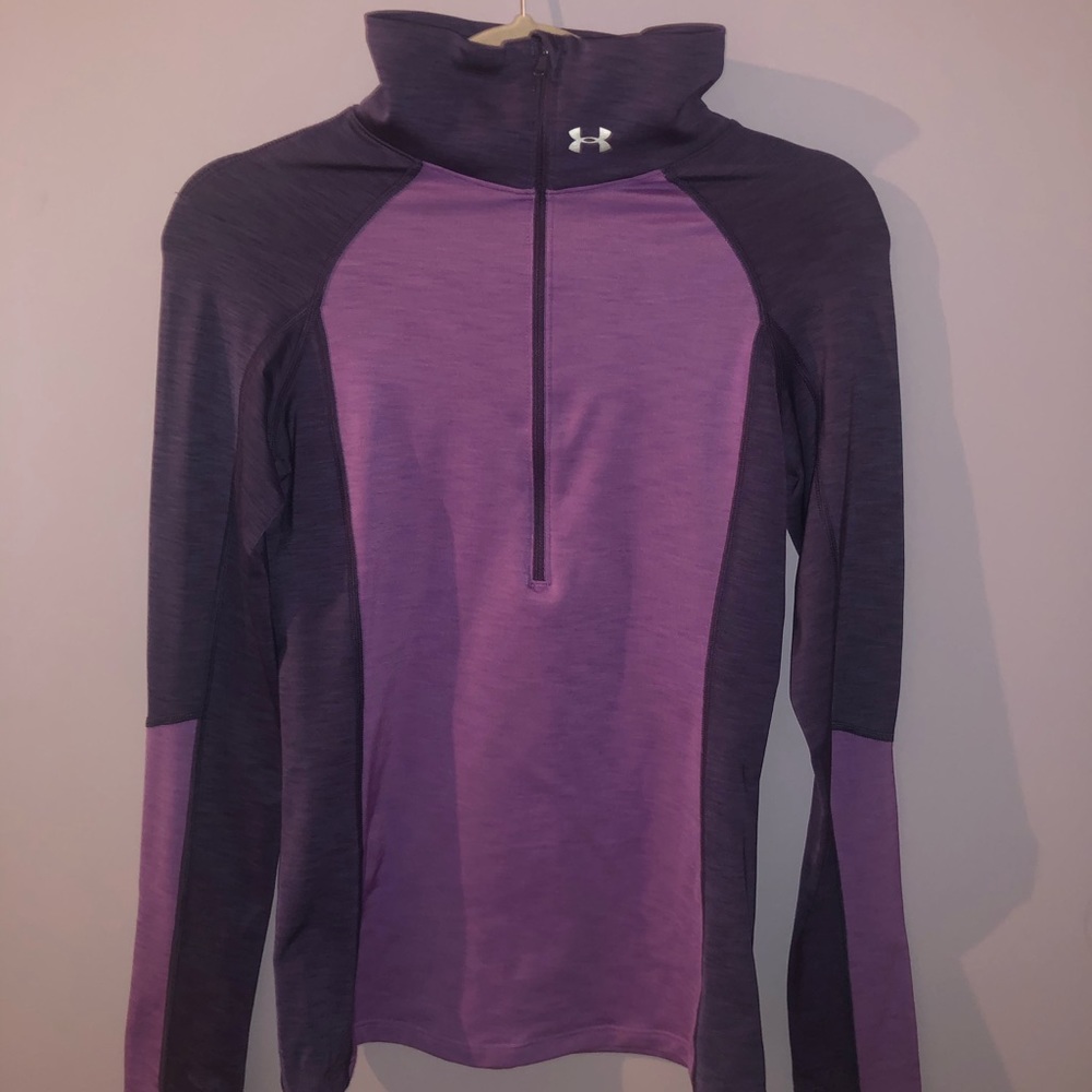 Under Armour Purple Half Zip